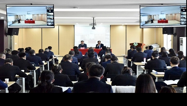 莊園牧場召開2022年度部門負責人考核會議